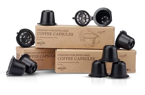 Acheter capsule inox compatible : nespresso, rechargeable, pas cher